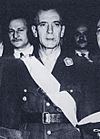 Eduardo Lonardi con la banda presidencial al asumir (de facto) el cargo.jpg