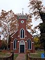 Emmanuel Episcopal Church Front Shot Port Conway, Virginia Oct 12
