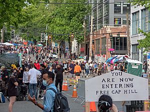 Entering Free Capitol Hill