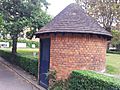 Entrance to air-raid shelter, St Leonard's Court