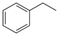 Ethylbenzene-2D-skeletal