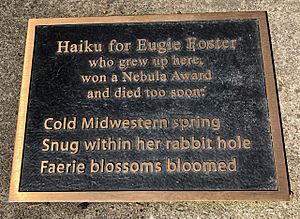 EugieFosterMemorialPlaque