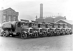 Gas-light-coke-lorries