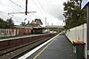 Westbound view from Ivanhoe Platform 2 facing towards platform 1