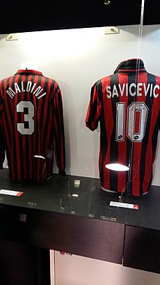 Jerseys of Paolo Maldini & Dejan Savicevic