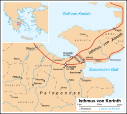 Korinth Isthmus de