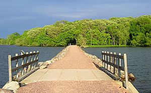 Lake Shetek causeway