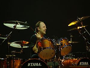 Lars Ulrich Madrid 2009