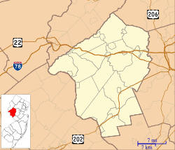 Bethlehem Township, New Jersey is located in Hunterdon County, New Jersey