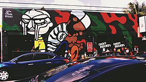 MF Doom, J Dilla mural