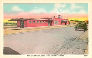 New CPR Owen Sound station