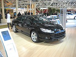 Peugeot 407-Coupé Front-view