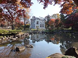 Pond in the Ikeda-shi Garden-1