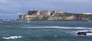 San Felipe del Morro view across bay