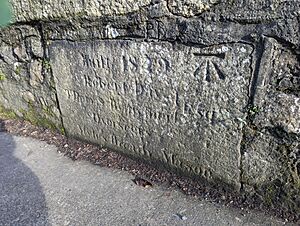 Shanganagh Bridge inscription