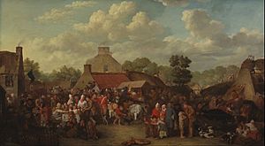 Sir David Wilkie - Pitlessie Fair - Google Art Project