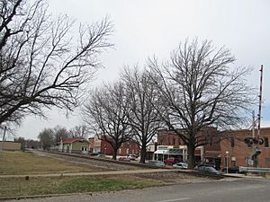 Business District of St. James in 2014