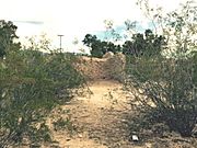 Tucson-Fort Lowel ruins of one of two soldier barracks-1878-2