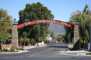 Upper Lake is the gateway toMendocino National Forest.