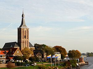 A view of Hasselt's skyline with St. Stephen's Church