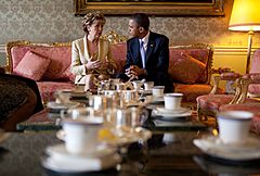 Barack Obama and Mary McAleese 2011