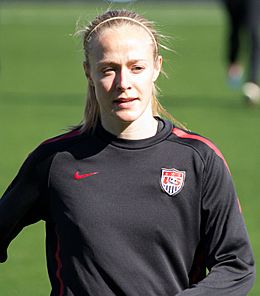 Becky Sauerbrunn Warmup