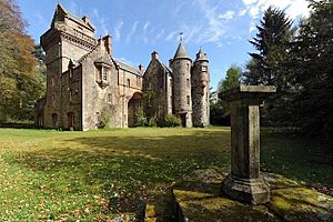 Blackcraig Castle Front Wide