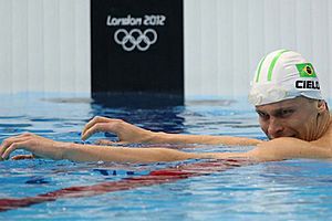 Cesar Cielo in 2012 Summer Olympics