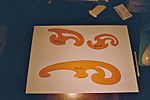 Curve stencils