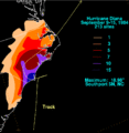 Diana 1984 rainfall