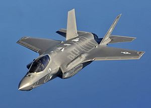 F-35A off the coast of Northwest Florida