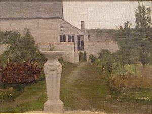 Fernand Khnopff De tuin