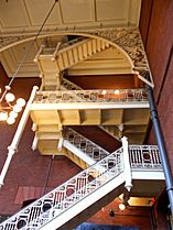 Furness Lib stairway 2 UPenn