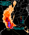 Gustav 2008 rainfall