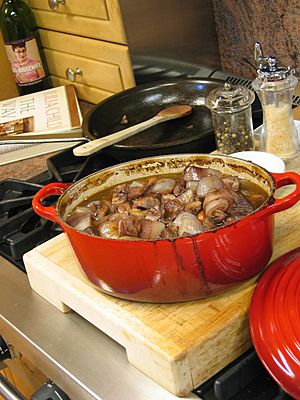 Julia Child's Boeuf Bourguignon