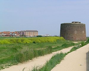 Martello Tower, Near Jaywick, Clacton-on-Sea - geograph.org.uk - 12378