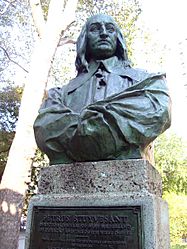 Petrus Stuyvesant statue