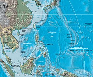 Philippine Sea location