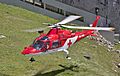 Pilatus Agusta A109 schwebend