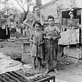 Poor mother and children, Oklahoma, 1936 by Dorothea Lange