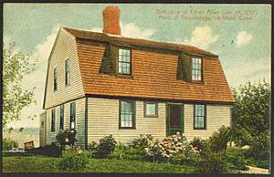 PostcardLitchfieldCTEthanAllenBirthplace1916