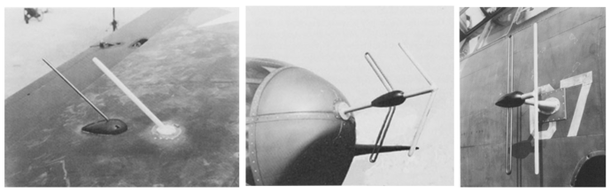 SCR-540 antennas