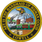 Official seal of Lowell, Massachusetts