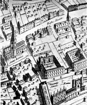 Sketch of Brasenose, 1578