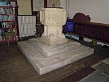 St Peters Fremington font