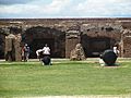 Tourists at Fort Sumter, SC IMG 4530