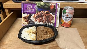 Trader Joe's frozen lamb vindaloo