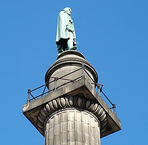 Wellingtons Column Closeup