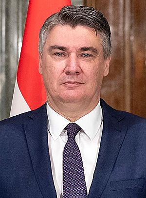 Zoran Milanović at Palazzo del Quirinale 2021 (11) (cropped)