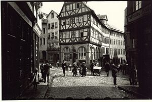 1913 Oskar Barnack Wetzlar Eisenmarkt